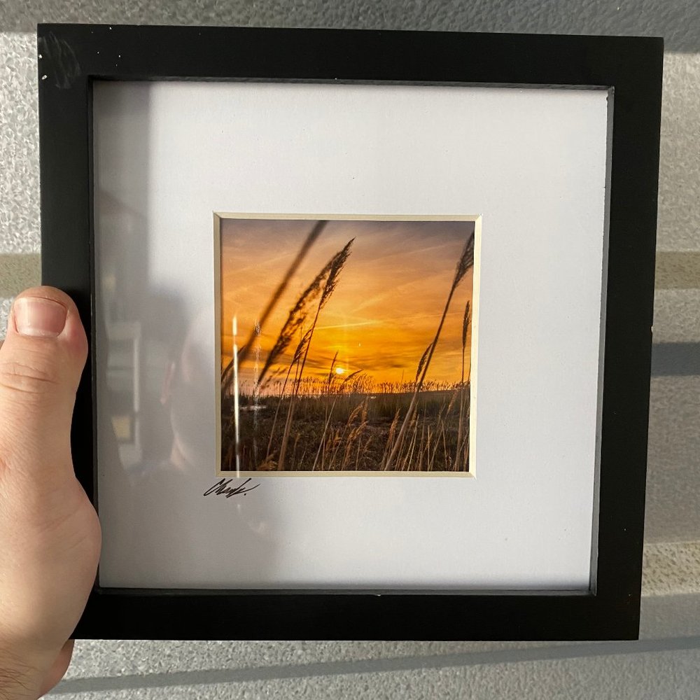5x5 Custom Sunset Shot of NJ Sunset by Me
